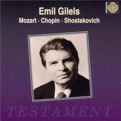 Emil Gilels & Dimitri Schostakowitsch (1906-1975) - Prelude & Fugue Op87/1,5,24
