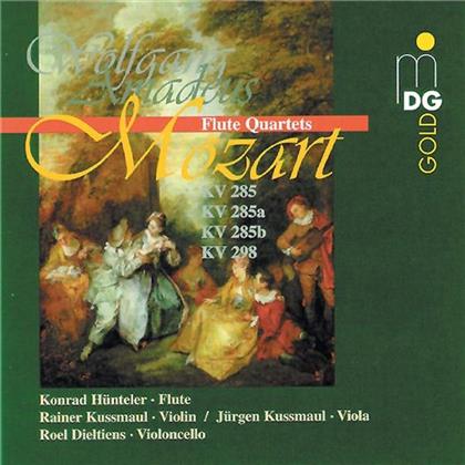 Konrad Huenteler & Wolfgang Amadeus Mozart (1756-1791) - Complete Flute Quartets