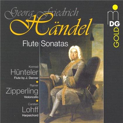 Huenteler/Zipperling/Lohff & Georg Friedrich Händel (1685-1759) - Complete Flute Sonatas