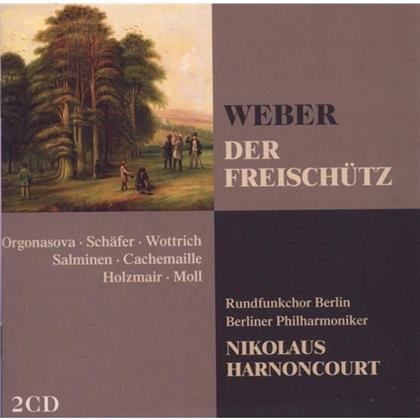 Harnoncourt/Salminen/Orgonasova & Carl Maria von Weber (1786-1826) - Freischütz (2 CDs)
