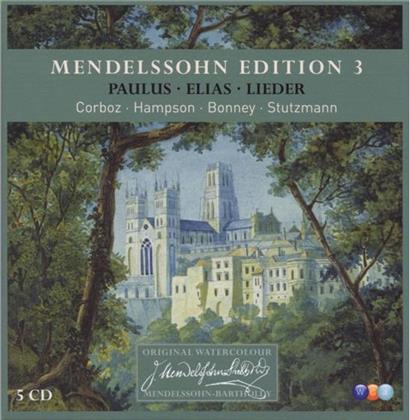 Yakar/Wiens/Ogsl & Felix Mendelssohn-Bartholdy (1809-1847) - Edition Vol.3 Oratorios & Song (5 CDs)