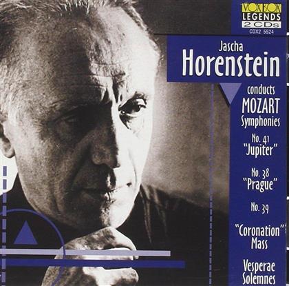Jascha Horenstein & Wolfgang Amadeus Mozart (1756-1791) - Symphonies 38,39,41, Coronatio (2 CDs)