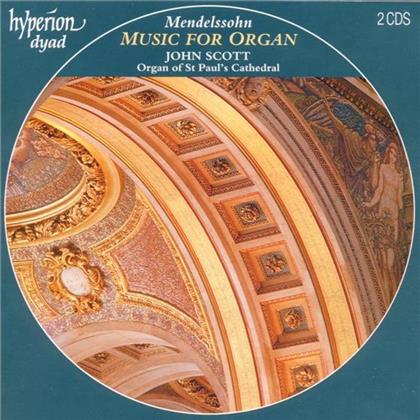 John Scott St. Paul's Cathedral & Felix Mendelssohn-Bartholdy (1809-1847) - Music For Organ (2 CD)