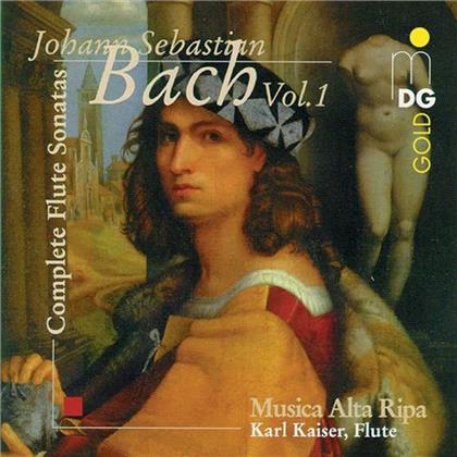 Kaiser, Karlmusica Alta Ripa & Johann Sebastian Bach (1685-1750) - Complete Flute Sonatas Vol. 1