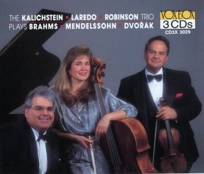 Laredo Robinson Kalichstein & Brahms/Mendelssohn/Dvorak - Piano Trios (3 CDs)