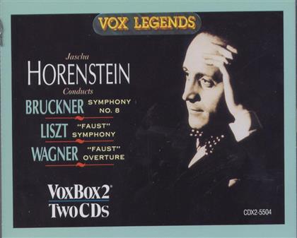 Koch Symphony Orchestra Of Swr, Liszt/Wagner/Bruckner & Liszt/Wagner/Bruckner - Faust Symphony&Overture Sympho (2 CDs)