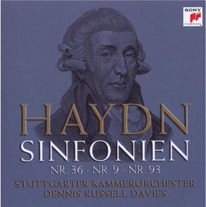 Davies Dennis Russell/Stuttgart & Joseph Haydn (1732-1809) - Sinfonien 36, 9 & 93