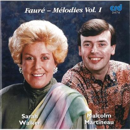 Walker Martineau Krause & Gabriel Fauré (1845-1924) - Melodies Vol.1