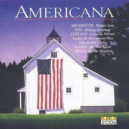 Kunzel Foss Johanos Ua & Siegmeister Copland Gould Sous - Various Americana (2 CDs)