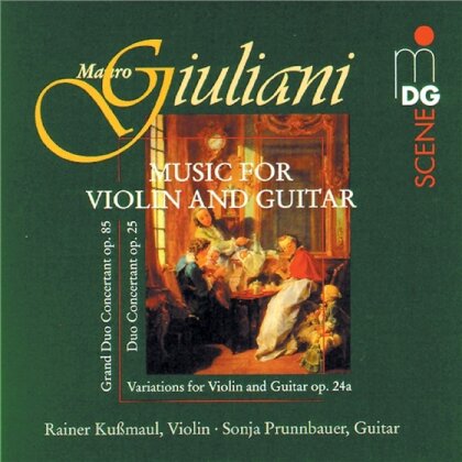 Kussmaul, Prunnbauer & Mauro Giuliani (1781-1829) - Music For Violin And Guitar