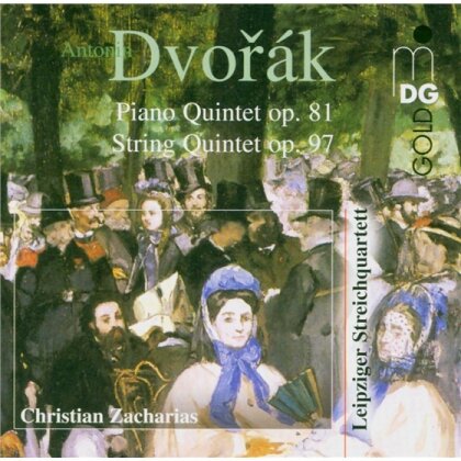 Leipziger Streichquartett & Antonin Dvorák (1841-1904) - Piano Quintet, String Quintet