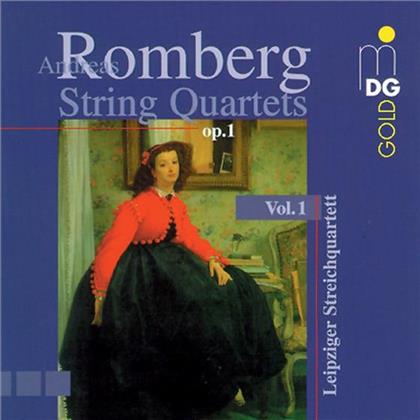 Leipziger Streichquartett & Andreas Romberg (1767-1821) - String Quartets Vol.1