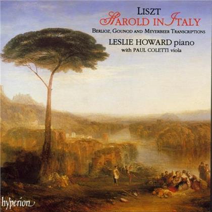 Leslie Howard Piano, With Paul & Franz Liszt (1811-1886) - Vol 23 Harold In Italy