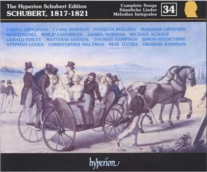 Lipovsek, Goerne, Thomas Hamps & Franz Schubert (1797-1828) - Songs 34