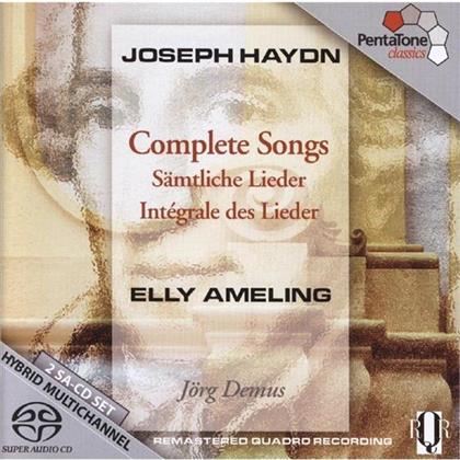 Elly Ameling (Sopran) & Joseph Haydn (1732-1809) - Saemtliche Lieder (2 SACDs)