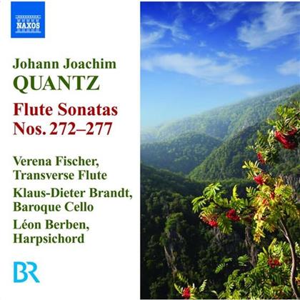 Fischer Verena / Brandt / Berben & Johann Joachim Quantz (1697-1773) - Flötensonaten Nr.273-277