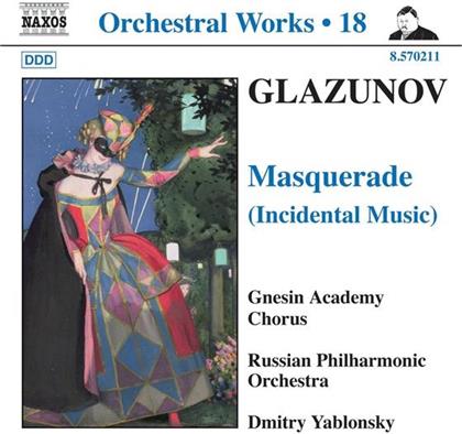 Yablonsky Dmitry / Russian Po & Alexander Konstantinowitsch Glasunow (1865-1936) - Masquerade/Pas De Caractere/Intermezzo