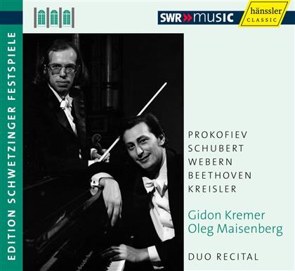 Kremer Gidon / Maisenberg Oleg & Prokofieff / Schubert / Webern - Duo Recital