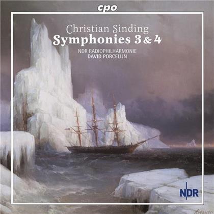 Porcelij David/Npo Radio Ndr & Christian Sinding (1856-1941) - Sinfonie Nr3 Op121, Nr4 Vinter