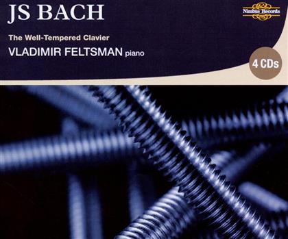 Feltsaman Vladimir & Johann Sebastian Bach (1685-1750) - Wohltemperierte Klavier, Das B (4 CDs)