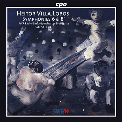 St. Clair/ So Radio Swr Stuttgart & Heitor Villa-Lobos (1887-1959) - Sinfonie Nr6, Nr8, Suite Pour