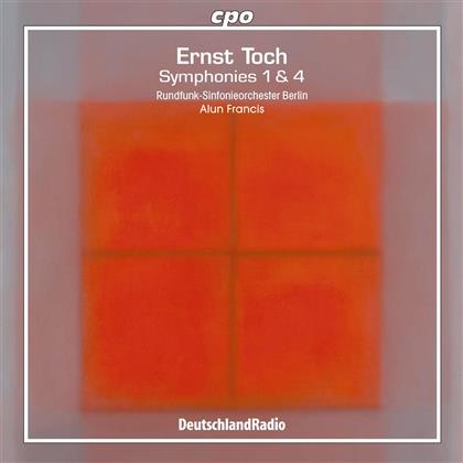 Franc Alun/ So Rundfunk Berlin & Ernst Toch - Sinfonie Nr1 Op72, Nr4 Op80
