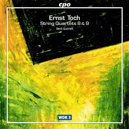 Verdi Quartett & Ernst Toch - Quartett Nr8 Op18, Nr9 Op26