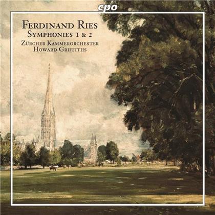 Griffiths Howard/ Zuercher Ko & Ferdinand Ries - Sinfonie Nr1, Nr2