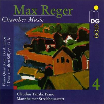 Mannheimer Streichquartett - T & Max Reger (1873-1916) - Chamber Music Vol. 4