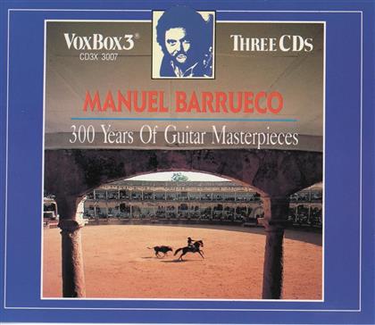 Manuel Barrueco & Chavez/Villa-Lobos/Guarneri - 300 Yearsrs Guitar Masterpiece (3 CDs)
