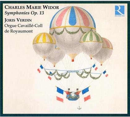 Joris Verdin & Charles-Marie Widor (1844-1937) - Sinfonie Op13 Nr1, Nr2, Nr3, N (2 CD)