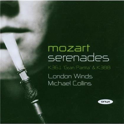 Micheal Collins - London Winds & Wolfgang Amadeus Mozart (1756-1791) - Bläserserenaden