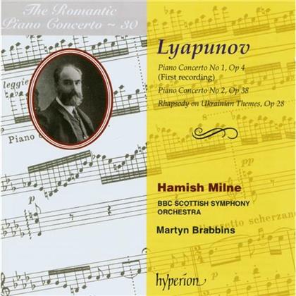 Milne, Bbc Scottish Symph. Orc & Sergey Lyapunov - Piano Concertos