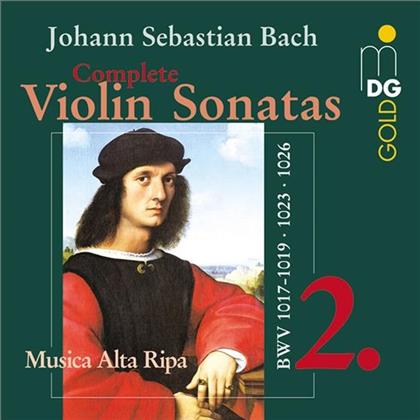 Musica Alta Ripa & Johann Sebastian Bach (1685-1750) - Complete Violin Sonatas Vol. 2