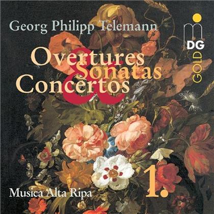 Musica Alta Ripa & Georg Philipp Telemann (1681-1767) - Concertos & Chamber Music Vol.
