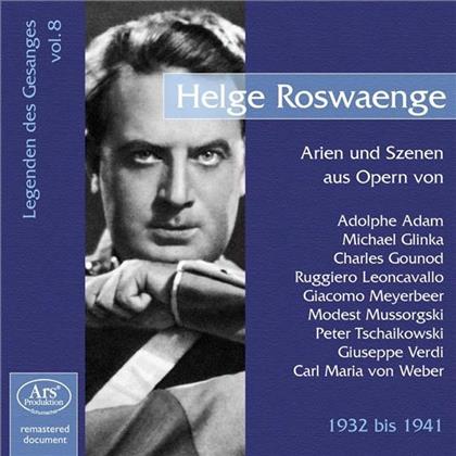 Helge Roswaenge & Leoncavallo/ Verdi/ Gounod/ - Legenden Des Gesangs Vol. 8