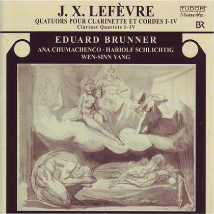 Eduard Brunner & Jean-Xavier Lefevre - Quartette Vol. 1 - 1-4