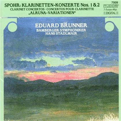 Eduard Brunner & Louis Spohr (1784-1859) - Klarinettenkz. 1 & 2 - Alruna