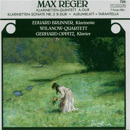 Eduard Brunner & Max Reger (1873-1916) - Klarinettenquint.-Sonate Nr.3.