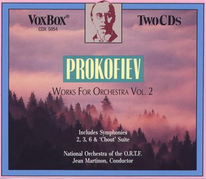 Martinon Jean / Ortf & Serge Prokofieff (1891-1953) - Prokofiev - Orchestral Works V (2 CDs)