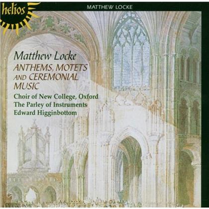 Parley Of Instruments / Holman & Matthew Locke (1622-1677) - Locke: Anthems, Motets & Cerem