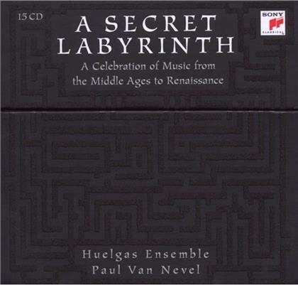 Nevel Paul Van & The Huelgas Ensemble & --- - Labyrinth - Middle Age To Renaiss. (15 CDs)
