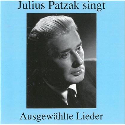 Julius Patzak & Schubert/Mozart/Brahms - Ausgewählte Lieder