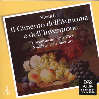 Antonio Vivaldi (1678-1741), Nikolaus Harnoncourt & Concentus Musicus Wien - Il Cimento Dell'armonia E Dell (2 CDs)