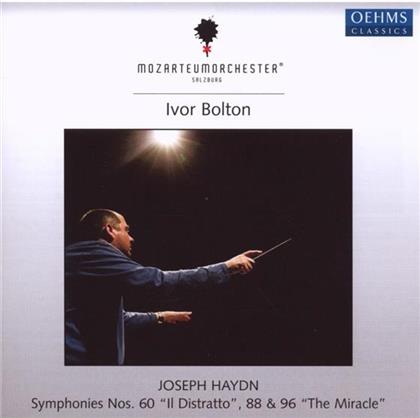 Bolton Ivor/Mozarteumorchester Salzburg & Joseph Haydn (1732-1809) - Sinf.60,88,96