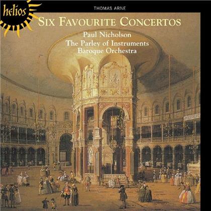 Paul Nicholson - The Parley Of & Thomas Arne - Arne: Six Favourite Concertos