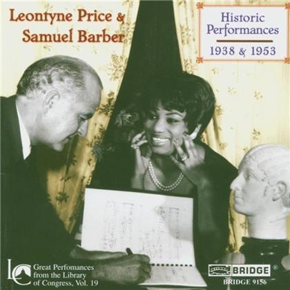 Leontyne Price & --- - Library Of Congress Recital
