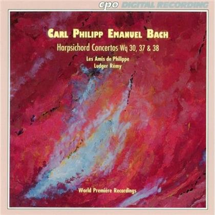 Les Amis De Philippe & Carl Philipp Emanuel Bach (1714-1788) - Konzert Fuer Cembalo Wq30, Wq3
