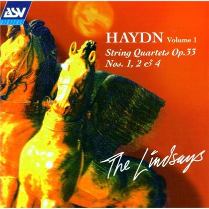 Lindsay Quartett & Joseph Haydn (1732-1809) - Quartett Op33/1,2,4