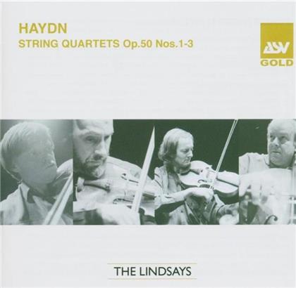 Lindsay Quartett & Joseph Haydn (1732-1809) - Quartett Op50/1,2,3